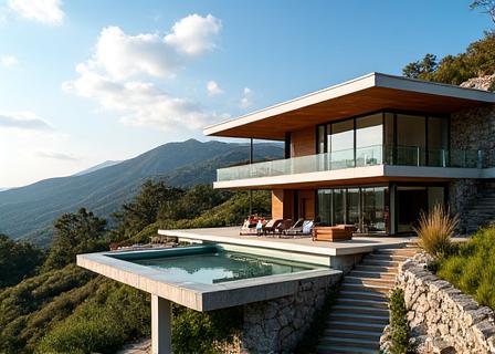 Contemporary Hilltop Estate