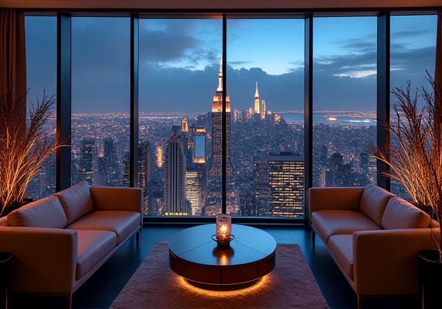 Penthouse City Skyline